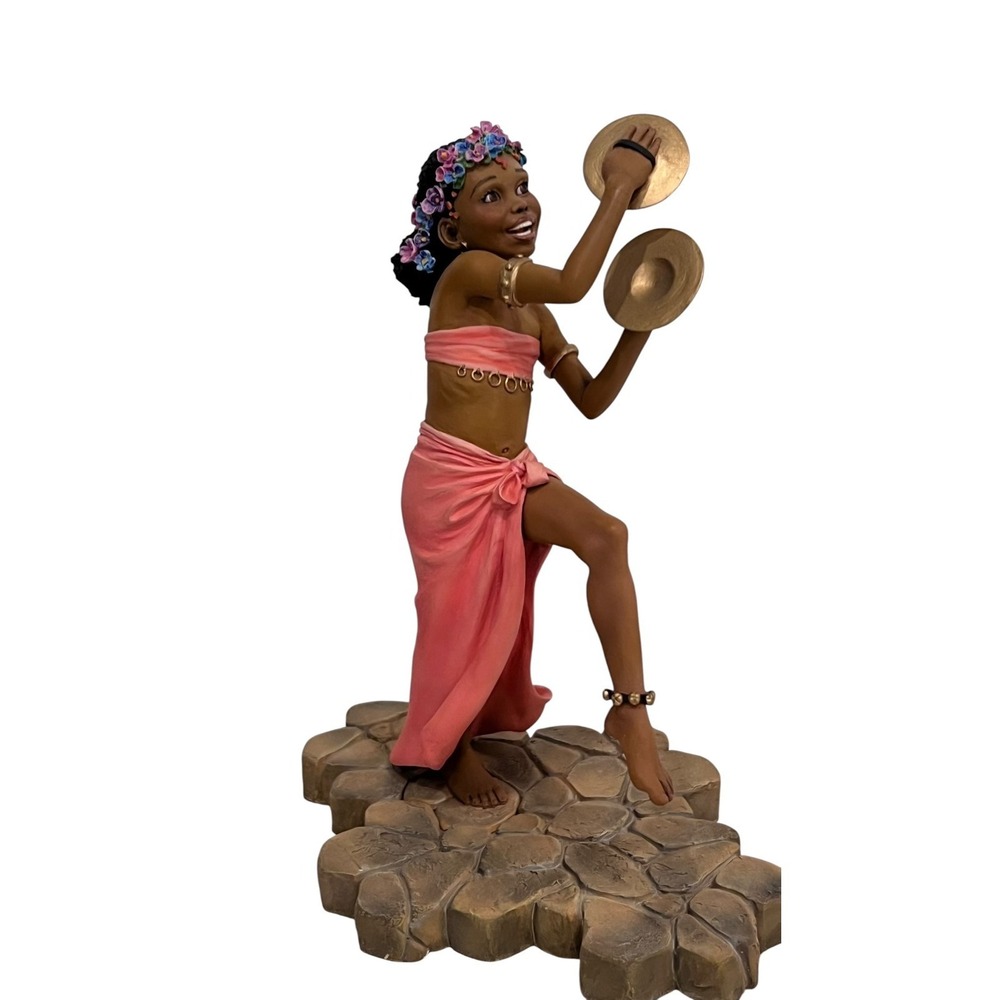 Thomas Blackshear Ebony Visions GYPSY Figurine 1999 Limited Edition w/ Box
